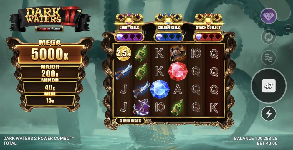 Dark Waters 2 Power Combo Slot