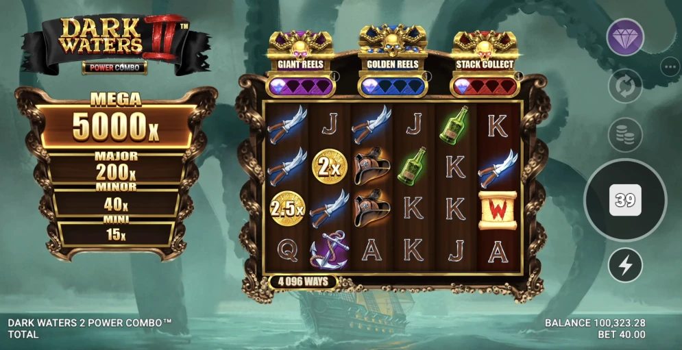Dark Waters 2 Power Combo Slot